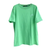 Футболка Louis Vuitton Solid Color With A Hole "Green"