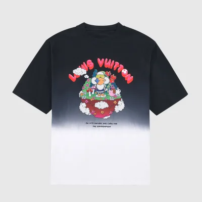 Футболка Louis Vuitton Сare for nature "Black" фото № 2