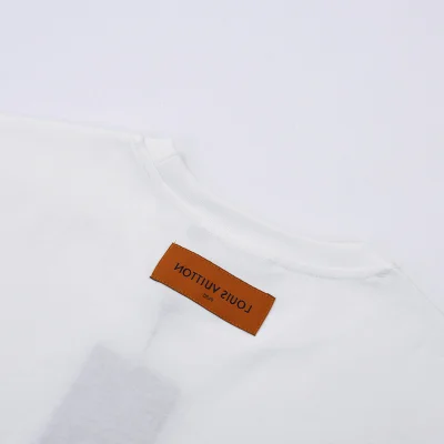 Футболка Louis Vuitton Cartoon Style Brand Lettering "White" фото № 7