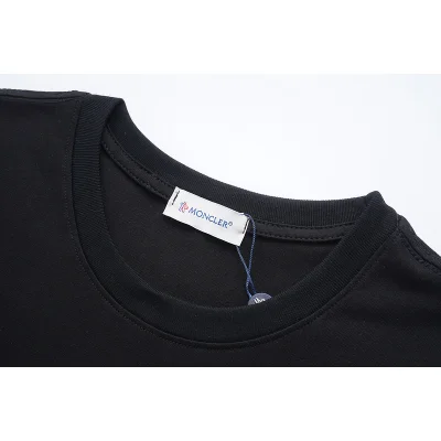 Футболка Moncler Corporate Identity "Black" фото № 8