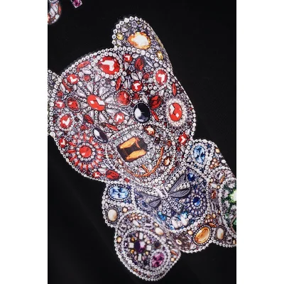 Футболка Moschino Teddy Logo "Black" фото № 3