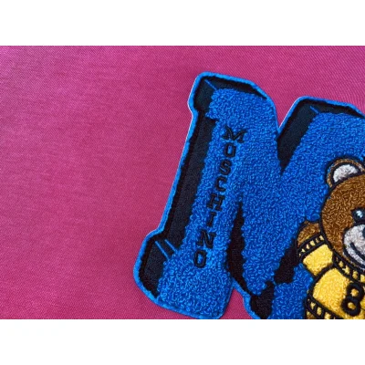 Футболка Moschino Logo With Cute Bear "Pink" фото № 4