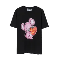 Футболка Moschino Mouse With Strawberries "Black"