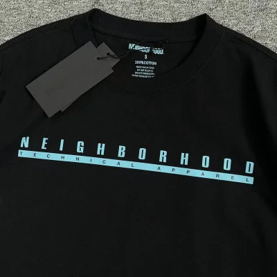 Футболка Neighborhood Technical Apparel "Black" фото № 4