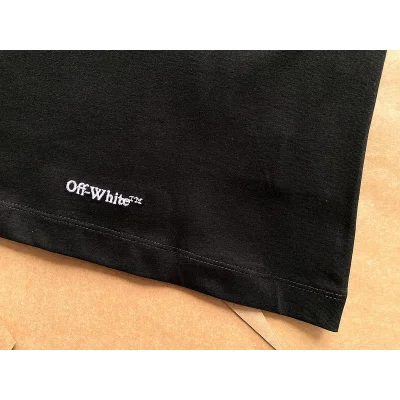 Футболка Off White Permanent Logo "Black" фото № 2