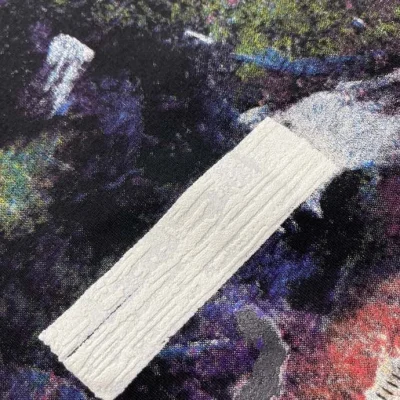 Футболка Off White Abstraction "Black" фото № 8