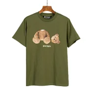 Футболка Palm Angels Print With A Plush Toy And Logo "Green"