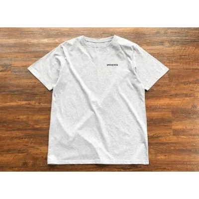 Футболка Patagonia Mountain View And Lettering Save Our Home Planet "Gray" фото № 2