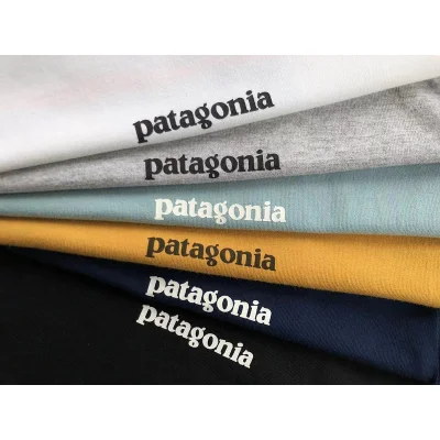 Футболка Patagonia Mountain View And Lettering Save Our Home Planet "Gray" фото № 6