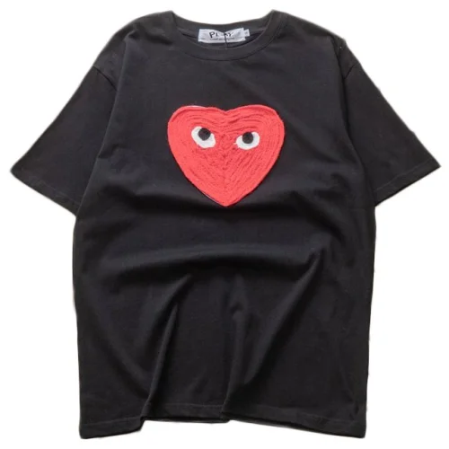 Футболка Play Heart Symbol Front "Black"