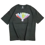 Футболка Playboy Logo With Rainbow "Black"