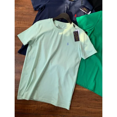 Футболка Polo With Logo Brand "Mint" фото № 5
