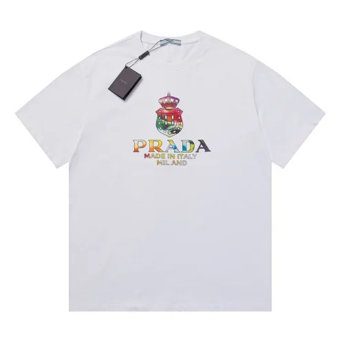 Футболка Prada With The Royal Logo "White"