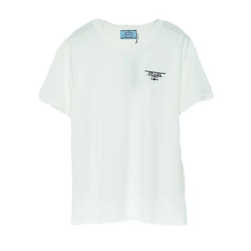 Футболка Prada With A Branded Icon "White"