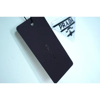 Футболка Prada With A Branded Icon "White" фото № 6