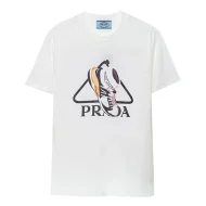 Футболка Prada Sneakers In The Brand Logo