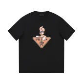 Футболка Prada Rabbit And Logo "Black"