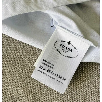 Футболка Prada Logo Pocket Classic "White" фото № 4