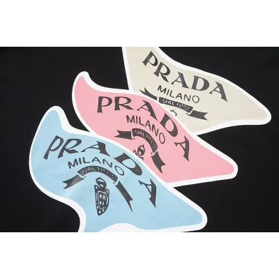 Футболка Prada Trio "Black" фото № 2 Футболка Prada Trio "Black" фото № 2