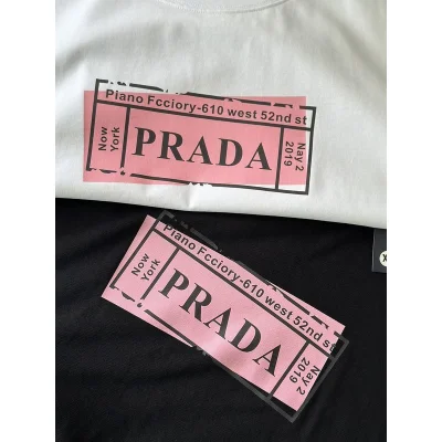 Футболка Prada Pink Nameplate "White" фото № 2 Футболка Prada Pink Nameplate "White" фото № 2