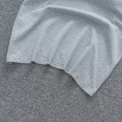 Футболка Ralph Lauren With Small Logo In The Center "Gray/White" фото № 6