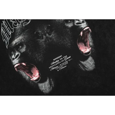 Футболка Represent Gorillas "Black" фото № 4