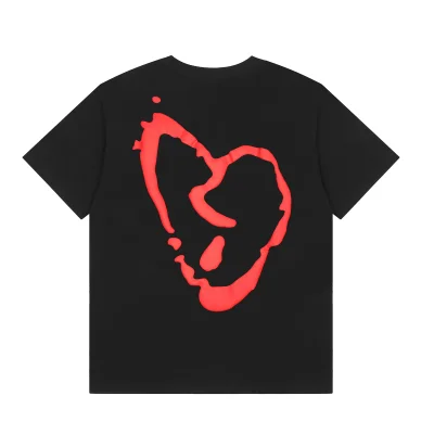 Футболка Revenge Simple Red Heart "Black" фото № 2