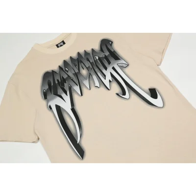 Футболка Revenge Classic Graphity Skull "Sand" фото № 5