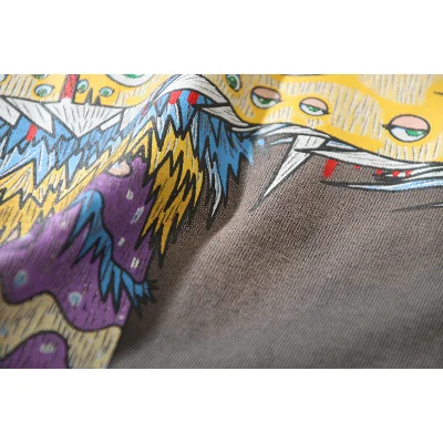 Футболка Saint Michael Moral Panic "Brown/Gray" фото № 3 Футболка Saint Michael Moral Panic "Brown/Gray" фото № 3