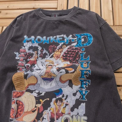 Футболка Saint Michael Big Cartoon Print "Black" фото № 8