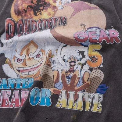 Футболка Saint Michael Big Cartoon Print "Black" фото № 5