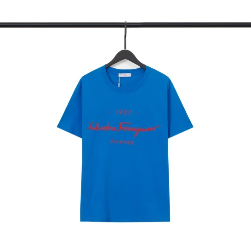 Футболка Salvatore Ferragamo Firenze "Blue"