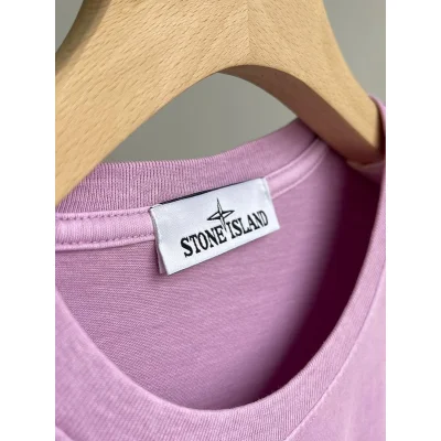 Футболка Stone Island Patch Four-Pointed Star "Pink" фото № 2