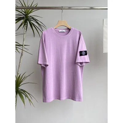 Футболка Stone Island Patch Four-Pointed Star "Pink" фото № 4