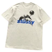 Футболка Stussy Skeleton With Wings "Beige"