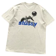 Футболка Stussy Skeleton With Wings "Beige"
