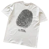 Футболка Stussy Big Fingerprint "White"