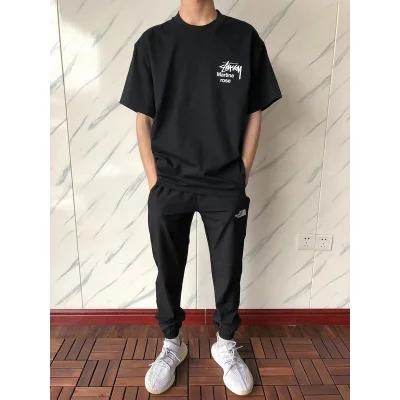 Футболка Stussy People Group Print "Black" фото № 6