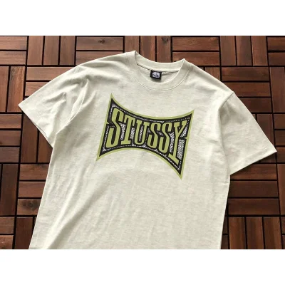 Футболка Stussy Colorful Logo Inside Figure Front "Beige" фото № 2 Футболка Stussy Colorful Logo Inside Figure Front "Beige" фото № 2