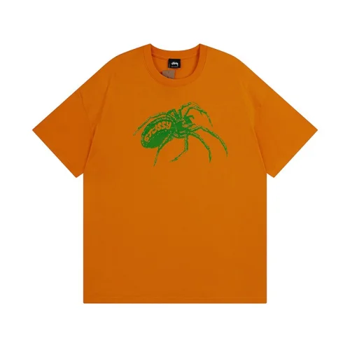 Футболка Stussy Spider "Orange"