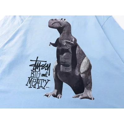 Футболка Stussy Big And Meaty "Blue" фото № 5