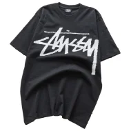 Футболка Stussy Large Logo "Black"