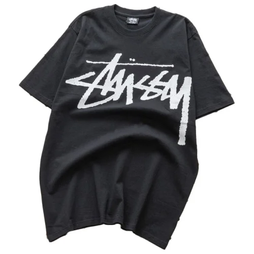 Футболка Stussy Large Logo "Black"