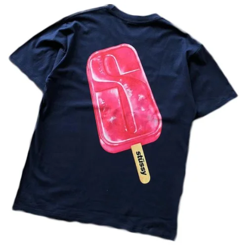Футболка Stussy Ice Cream Print "Blue"