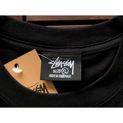 Футболка Stussy Man With Hockey Stick "Black" фото № 3