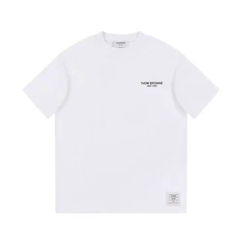 Футболка Thom Browne Dog Walking "White"