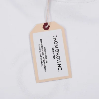 Футболка Thom Browne Dog Walking "White" фото № 6