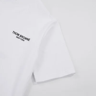 Футболка Thom Browne Dog Walking "White" фото № 5