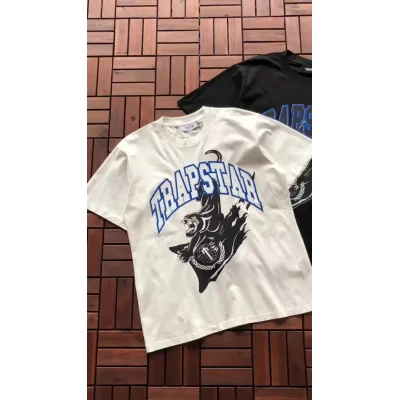 Футболка Trapstar Flying Leopard With Logo "White" фото № 4