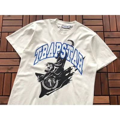 Футболка Trapstar Flying Leopard With Logo "White" фото № 2